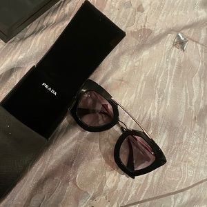 Prada double bridge sunglasses